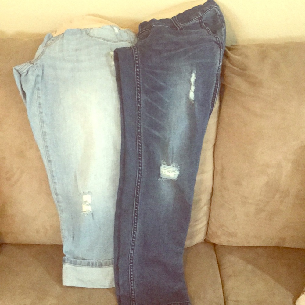 Maternity bundle of Motherhood jean pants XS